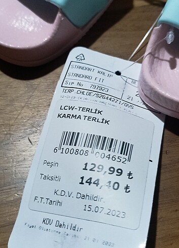 24 Beden Lc Waikiki çocuk sandalet