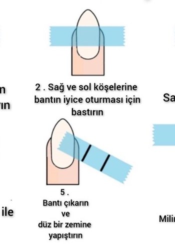 Jel nail art takma tırnak seti - Görsel 2