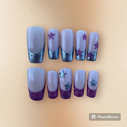 Nail art set takma tırnak