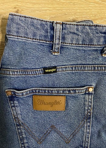 Wrangler Mavi Denim Jean 32 32 Temizdir
