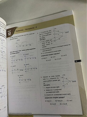 Çap yayınları 9.fizik soru bankası sıfırdır - Görsel 3