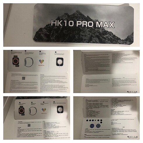 Diğer HK 10 Pro Max Akıllı saat sıfır yeni üründür hiç kullanılmamıştı