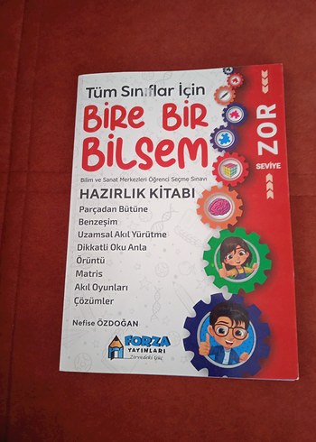 Bilsem hazırlık kitabı - Görsel 8