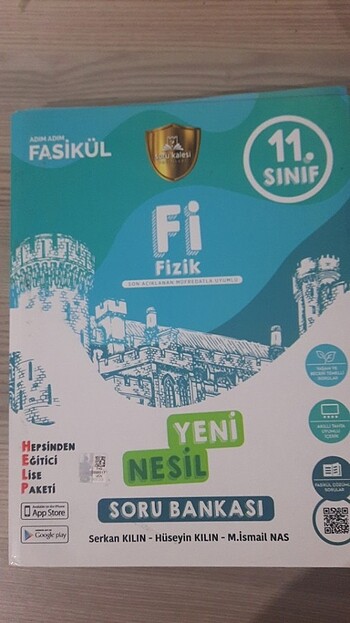 11.sınıf fizik soru bankası soru kalesi yayınları adim adim fasi