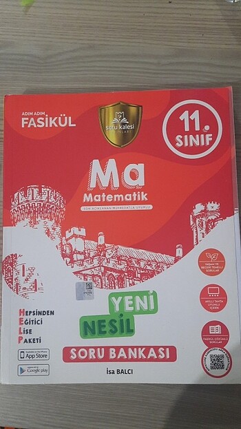 11.sınıf matematik soru bankası soru kalesi yayınları adim adim 