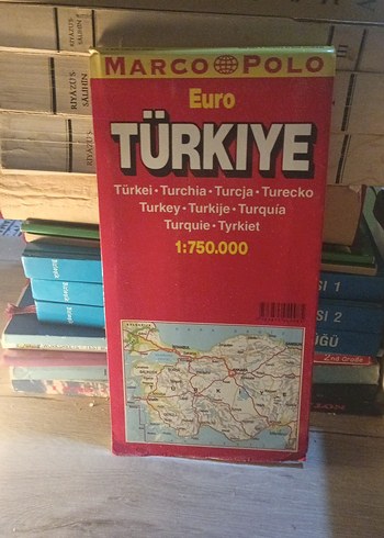 Marco Polo Türkiye Haritası 1:750.000 Ölçek