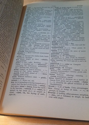 A TURKİSH -ENGLİSH DICTONARY/H.C. HONY - Görsel 8