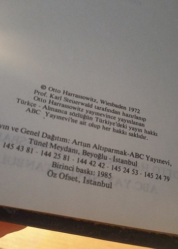 Türkçe-Almanca Sözlük - Karl Steuerwald - Görsel 8