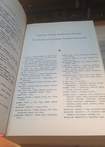 Redhouse Büyük İngilizce-Türkçe Sözlük - Görsel 7