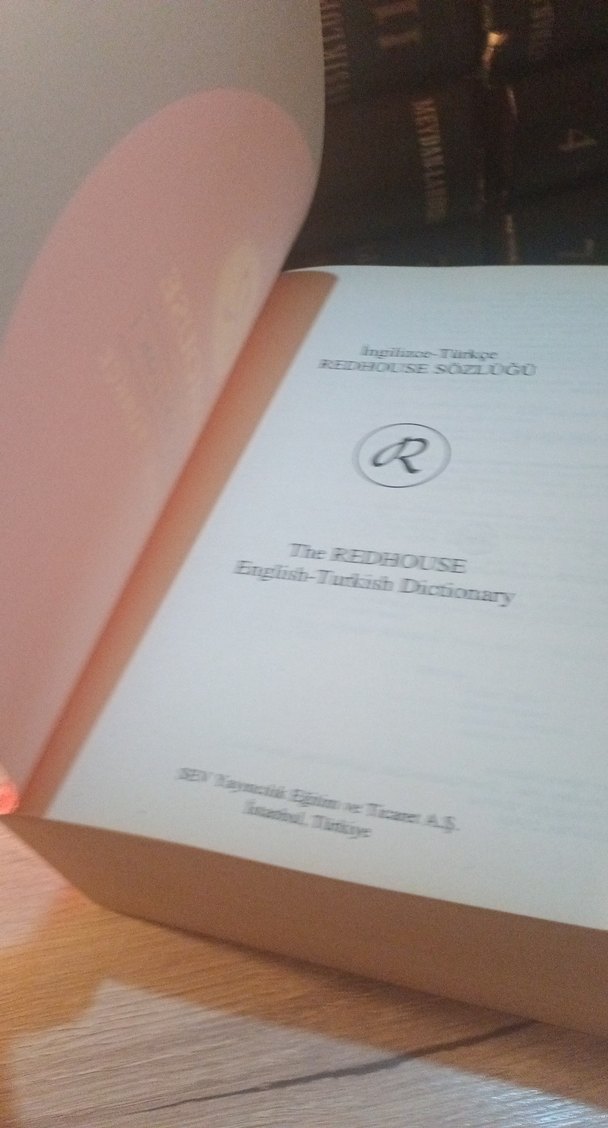 Redhouse Büyük İngilizce-Türkçe Sözlük - Görsel 5