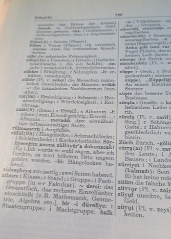 Türk-Alman Sözlüğü Kitap - Görsel 12