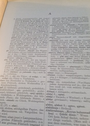 Türk-Alman Sözlüğü Kitap - Görsel 8