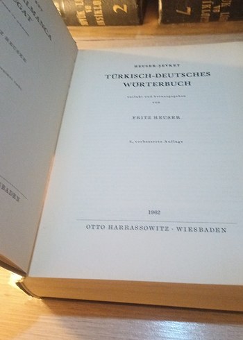 Türk-Alman Sözlüğü Kitap - Görsel 6