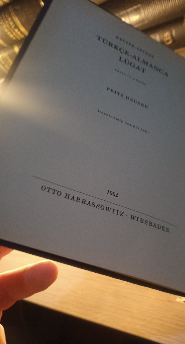 Türk-Alman Sözlüğü Kitap - Görsel 5