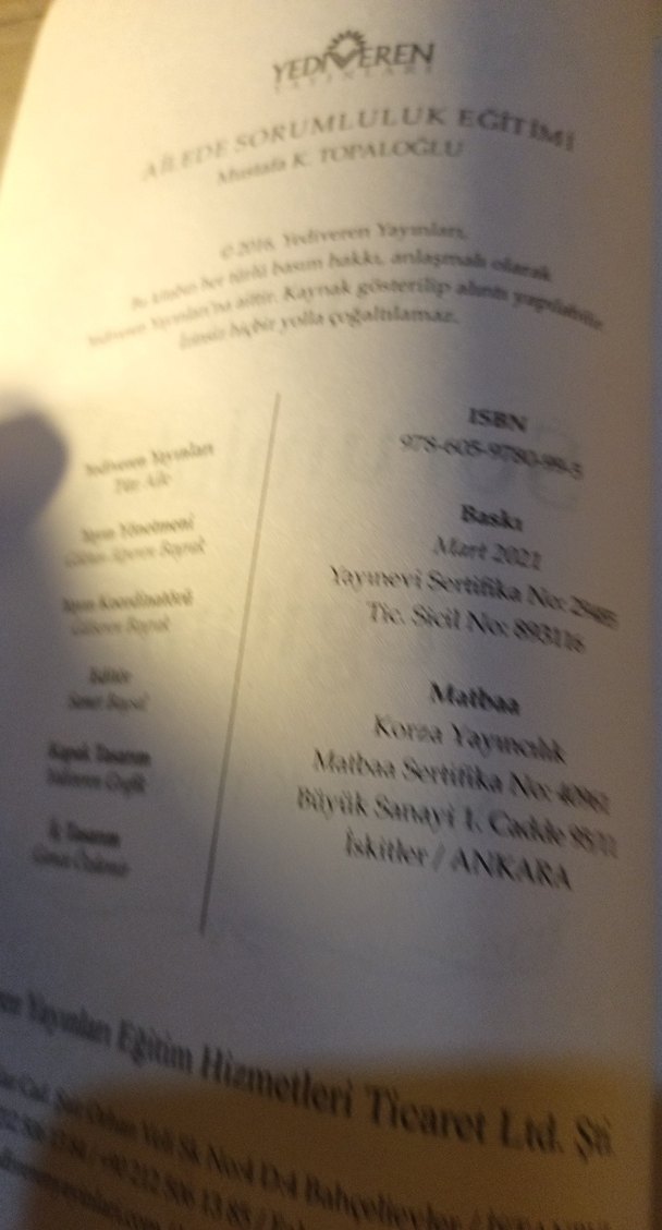 Ailede Sorumluluk Eğitimi - Mustafa K. Topaloğlu - Görsel 4