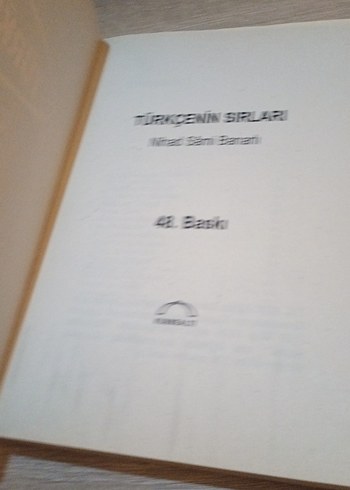 NİHAD SAMİ BANARLI/TÜRKÇENİN SIRLARI - Görsel 4