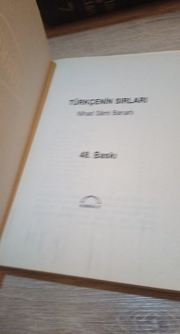 NİHAD SAMİ BANARLI/TÜRKÇENİN SIRLARI - Görsel 4