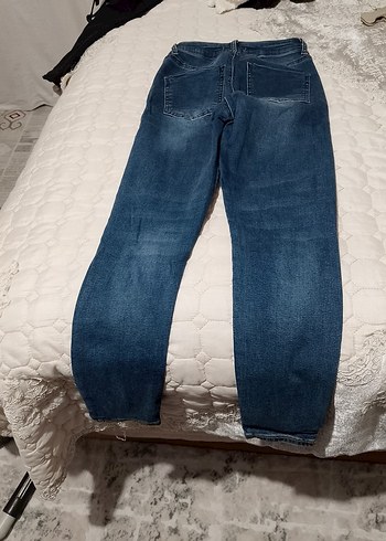 30 Beden mavi Renk Kadın Mavi Denim Pantolon
