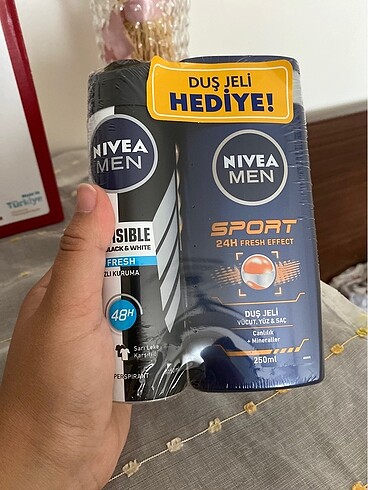 Nivea erkek deodarant & duş jeli