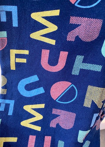 6 Yaş Beden Erkek Çocuk Renkli Baskılı Pamuklu Pijama Takımı