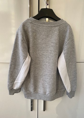 Gri Erkek Çocuk Rahat Kesim Eşofman Takımı - Görsel 4