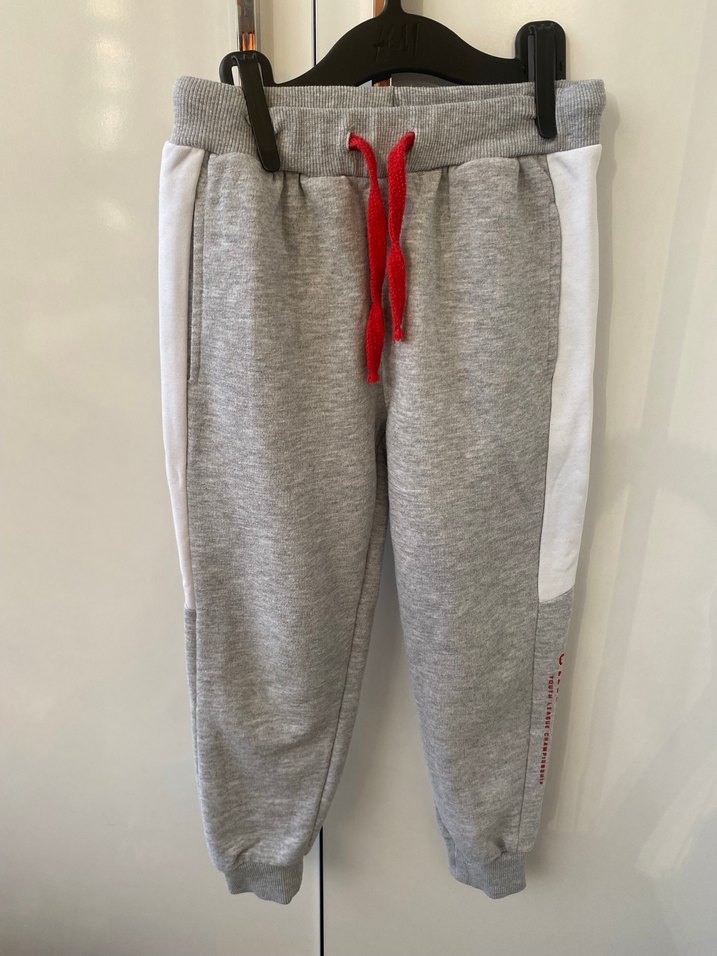 Gri Erkek Çocuk Rahat Kesim Eşofman Takımı - Görsel 5