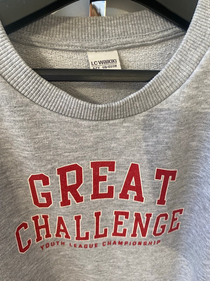 Gri Erkek Çocuk Rahat Kesim Eşofman Takımı - Görsel 3