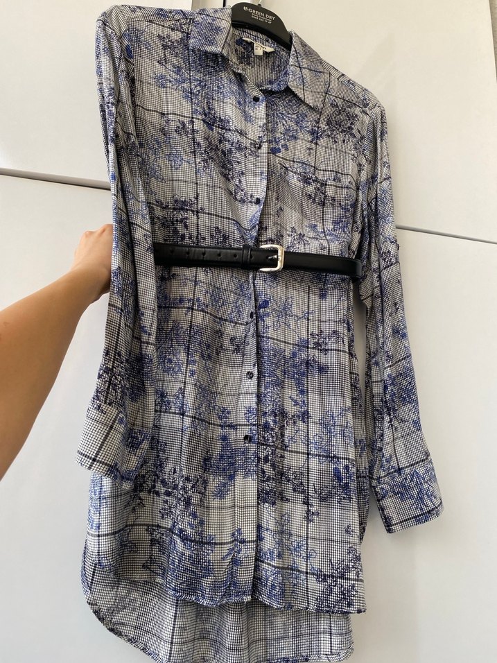 Koton Uzun Kollu Kadın Gömlek - Görsel 2