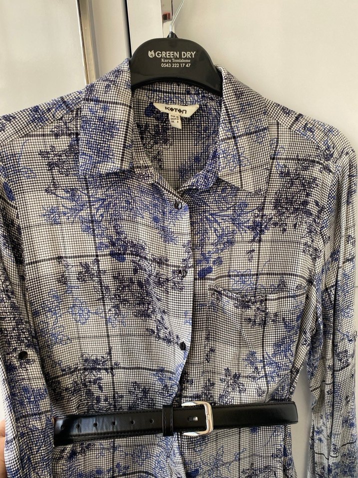 Koton Uzun Kollu Kadın Gömlek - Görsel 3