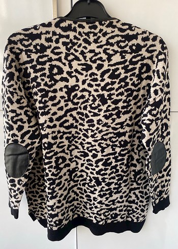 Leopar desenli kazak - Görsel 8