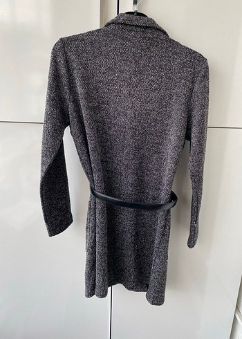 H&M Triko uzun ceket - Görsel 5