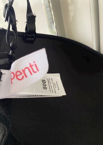 Penti Siyah Dolgusuz Straplez Sütyen - Görsel 12
