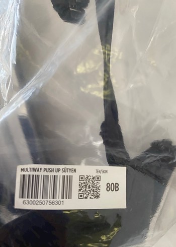 Penti Siyah Dolgusuz Straplez Sütyen - Görsel 6