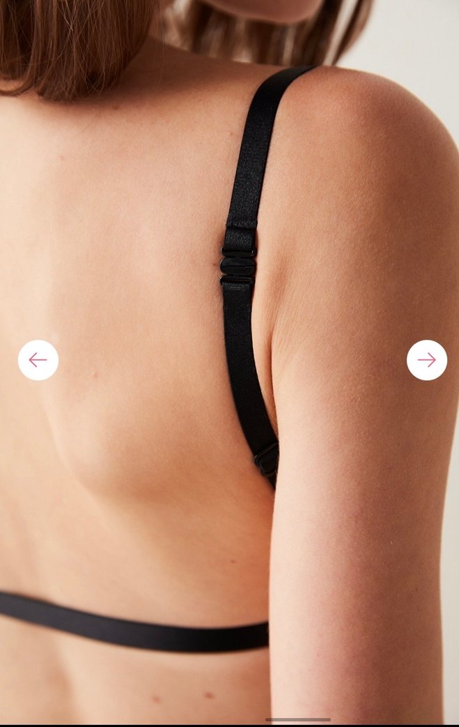 Penti Siyah Dolgusuz Straplez Sütyen - Görsel 4