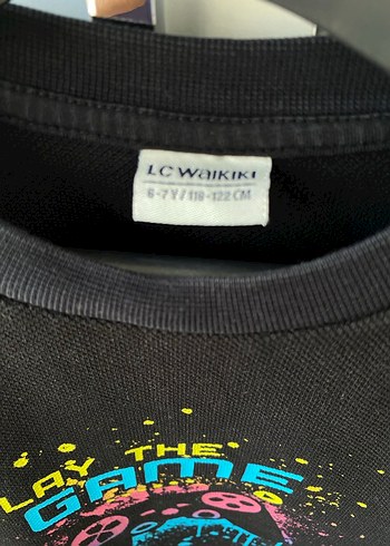 Siyah Renkli Erkek Çocuk Sweatshirt - Görsel 4