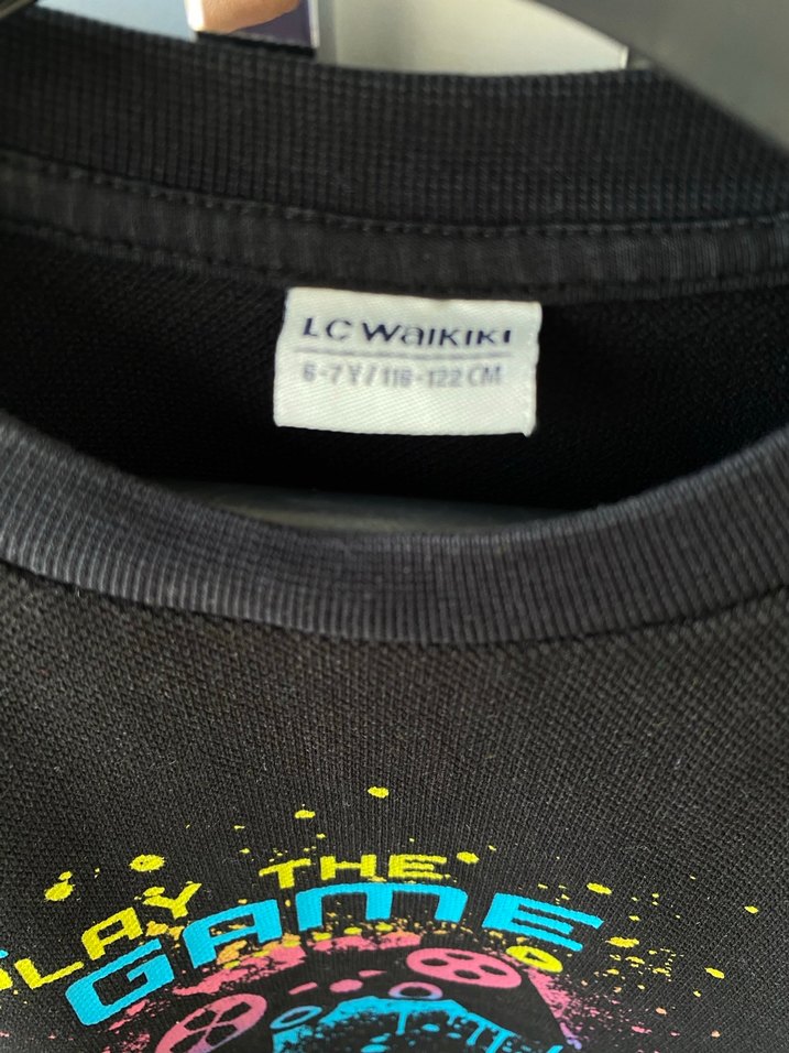 Siyah Renkli Erkek Çocuk Sweatshirt - Görsel 4