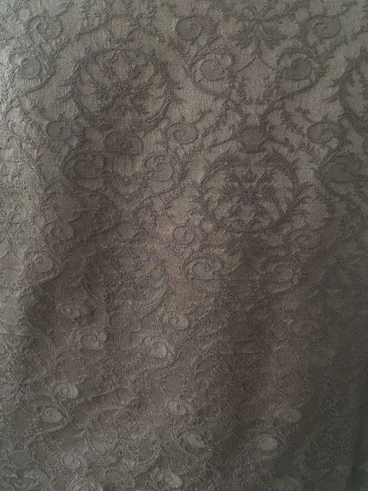 Dantel Detaylı Siyah Midi Kalem Etek - Görsel 3