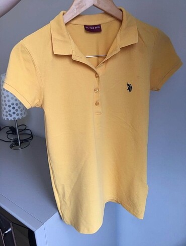 U.S Polo Assn. Polo sarı tişört
