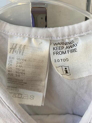 24-36 Ay Beden H&M uyku tulumu