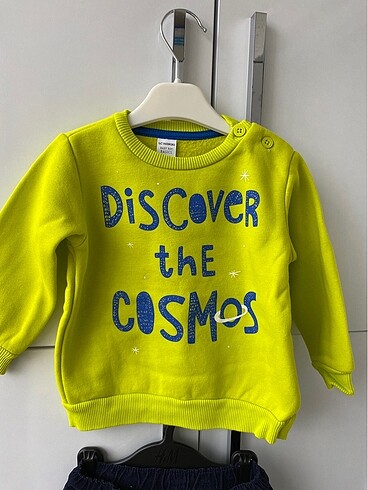 9-12 Ay Beden Sweatshirt pantolon takım
