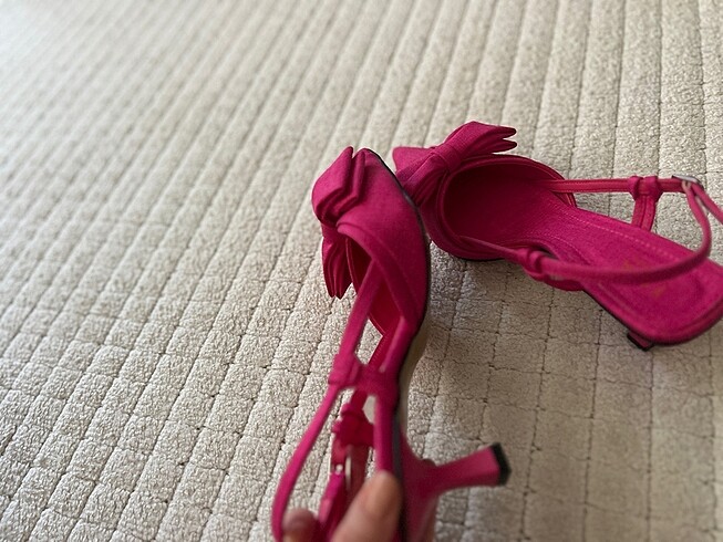 39 Beden pembe Renk Yaya hotiç topuklu