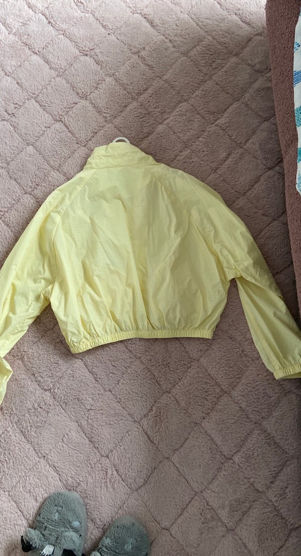Sarı Kadın yağmurluk - Görsel 4