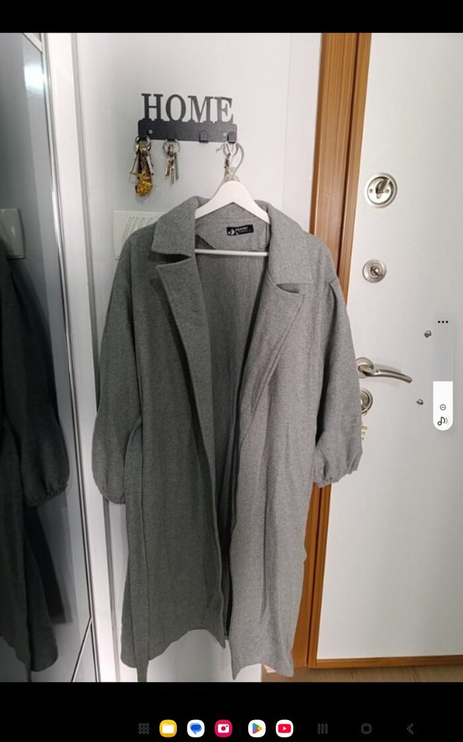 Gri Kemerli Uzun Kaban - Görsel 2