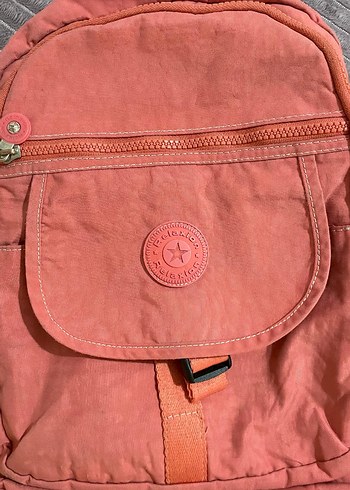 Fermuarlı Pembe Kadın Sırt Çantası - Görsel 2