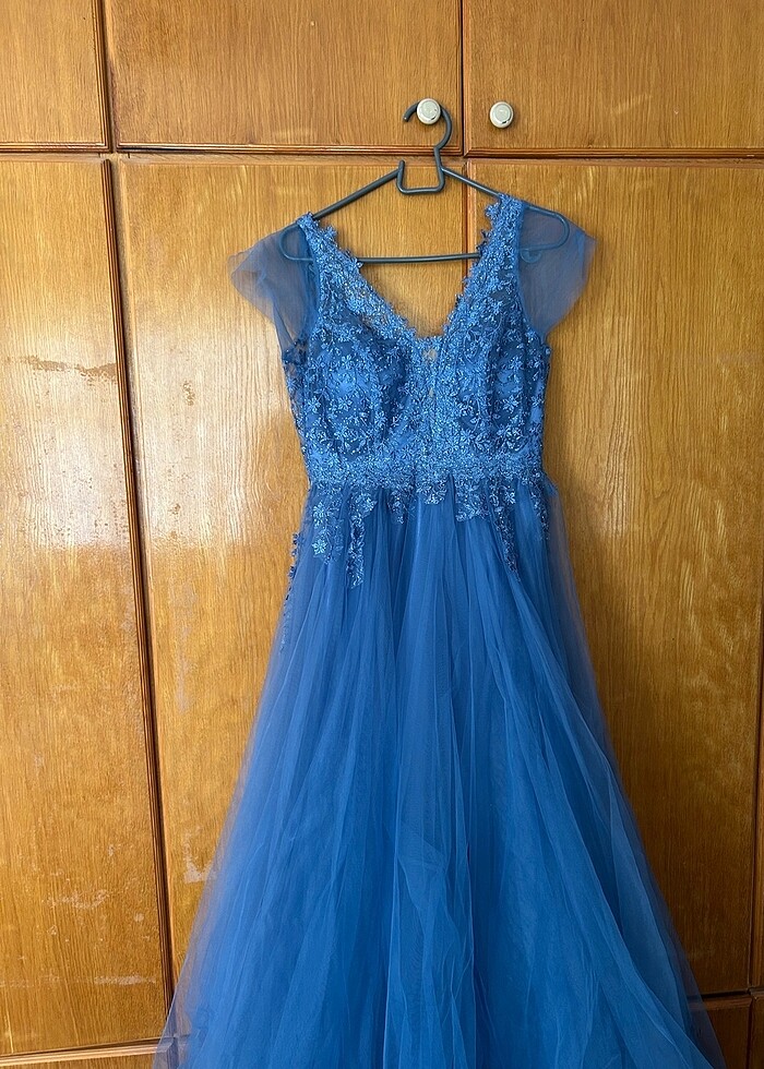 Bebe mavi elbise - Görsel 2