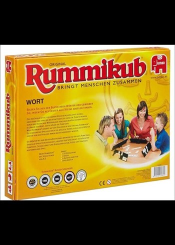 hasbro Rummikub Kelime Oyunu scrabble - Görsel 2