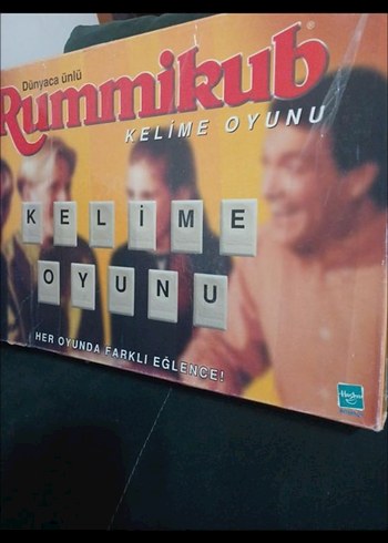 hasbro Rummikub Kelime Oyunu scrabble - Görsel 6