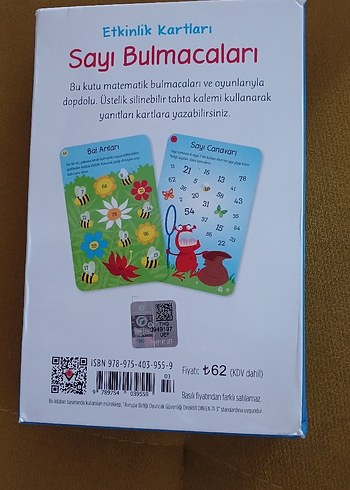 TÜBİTAK bilsem   Sayı Bulmacaları Etkinlik Kartları - Görsel 2