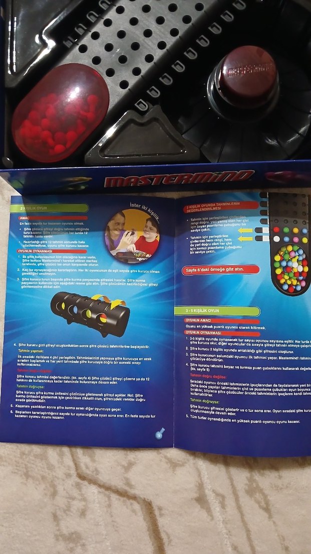 Mastermind Klasik Şifre Çözme Oyunu - Görsel 4