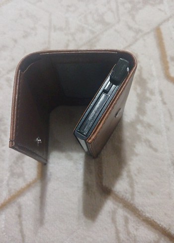 deri mekanizmalı Erkek Cüzdanı kartlık - Görsel 2